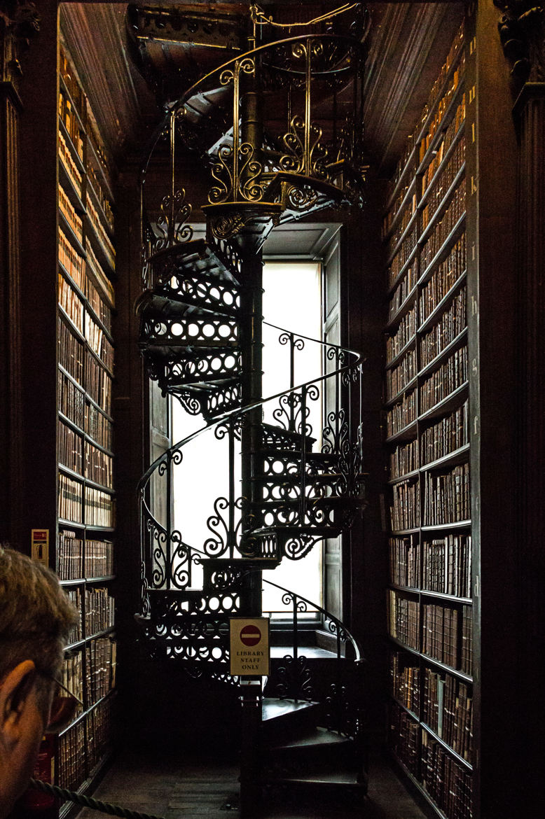 escalier Bibliothèque Trinity College