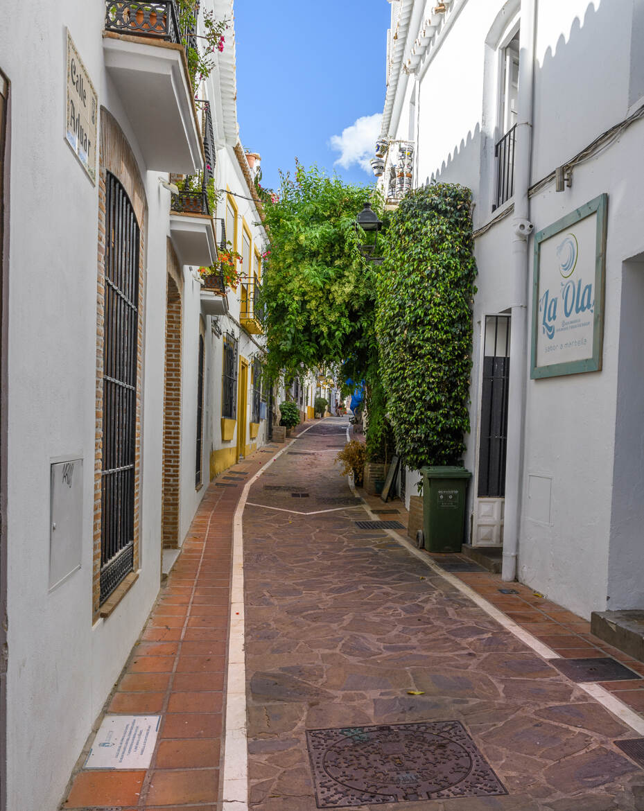 Marbella, old town, ruelle