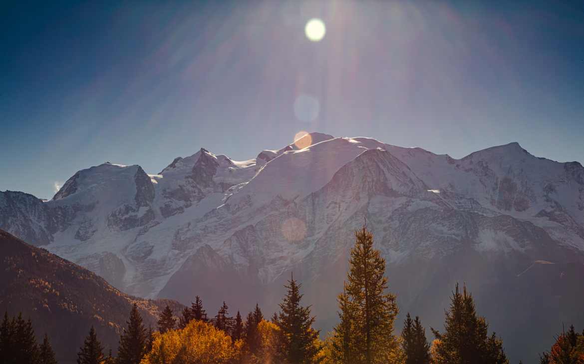 Lumière sur le Mont Banc