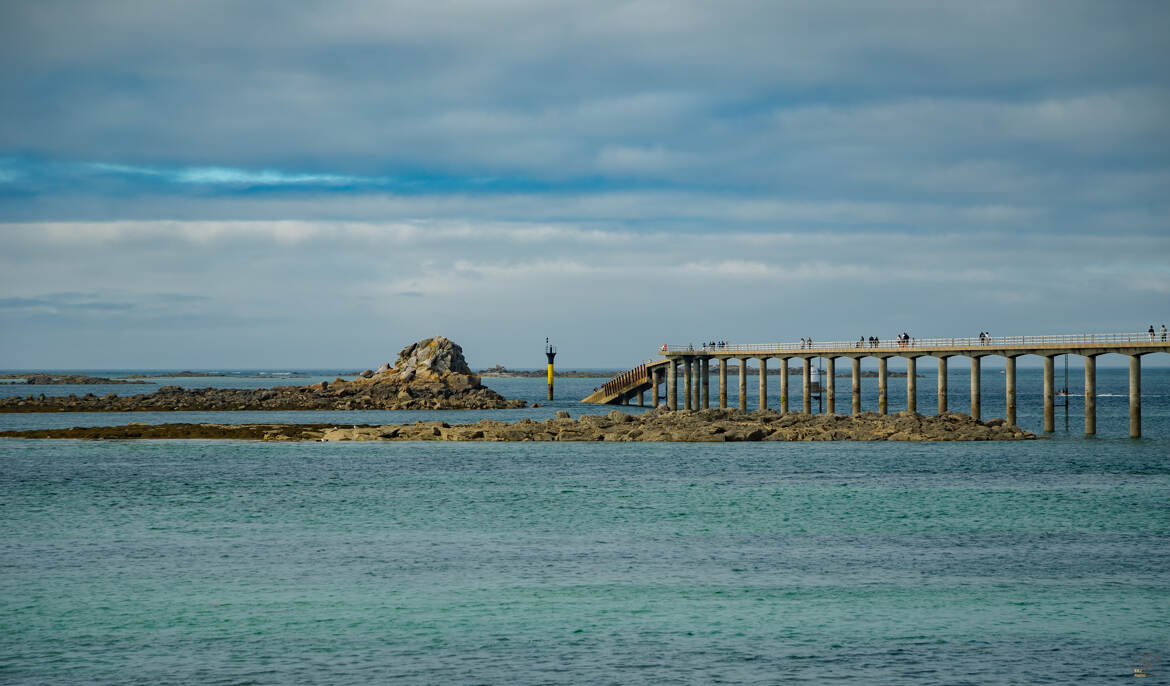 Au bout de la jetée