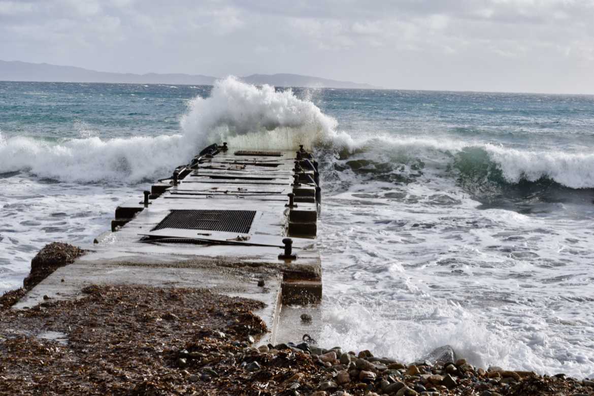 mer agitée