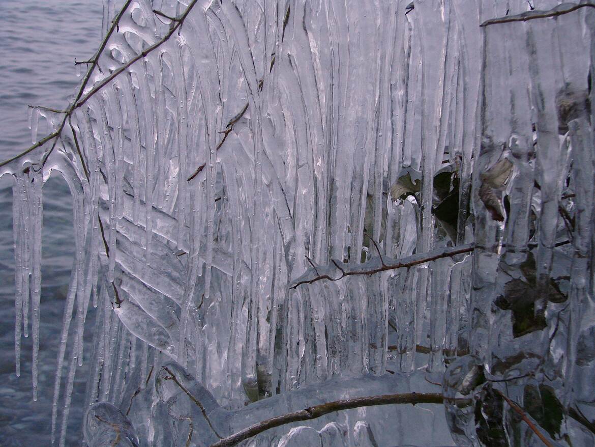 Draperie de glaçons