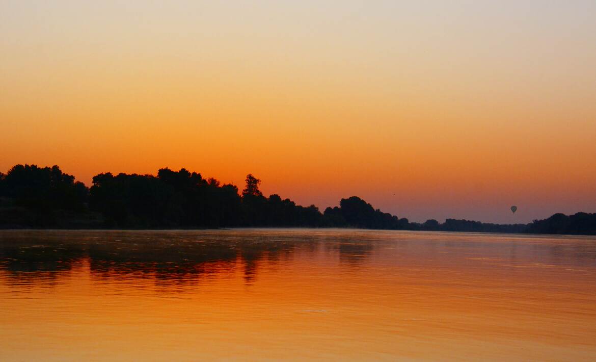 Loire à l'aube