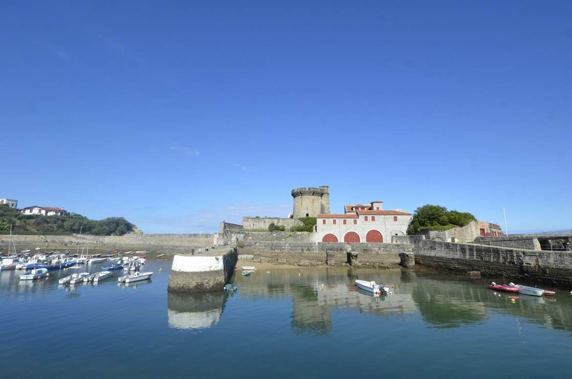 Socoa à marée basse