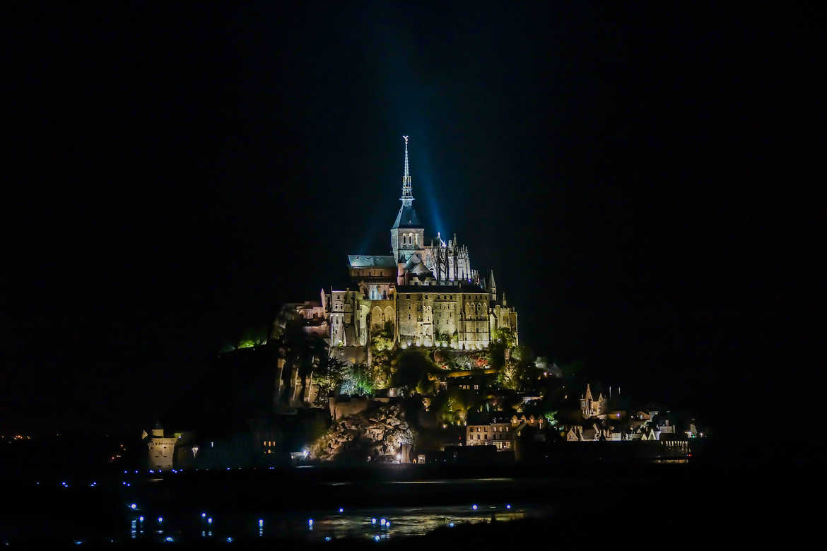 Nocturne sur le Mont Saint Michel