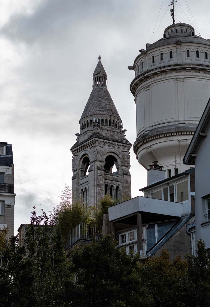 Château d'eau et campanile du Sacré-Coeur