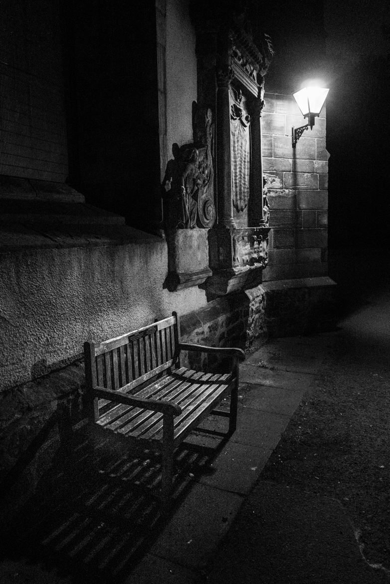 Coin sombre de l'église