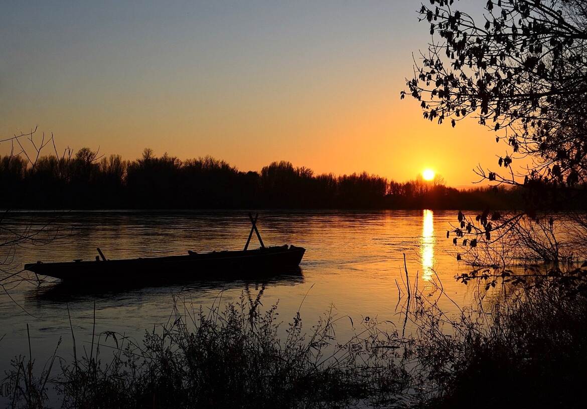 instant de fin de journée.