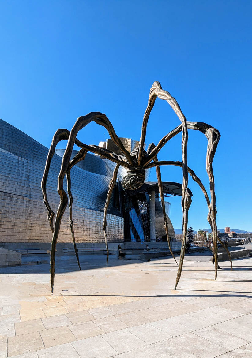 L'araignée à Bilbao