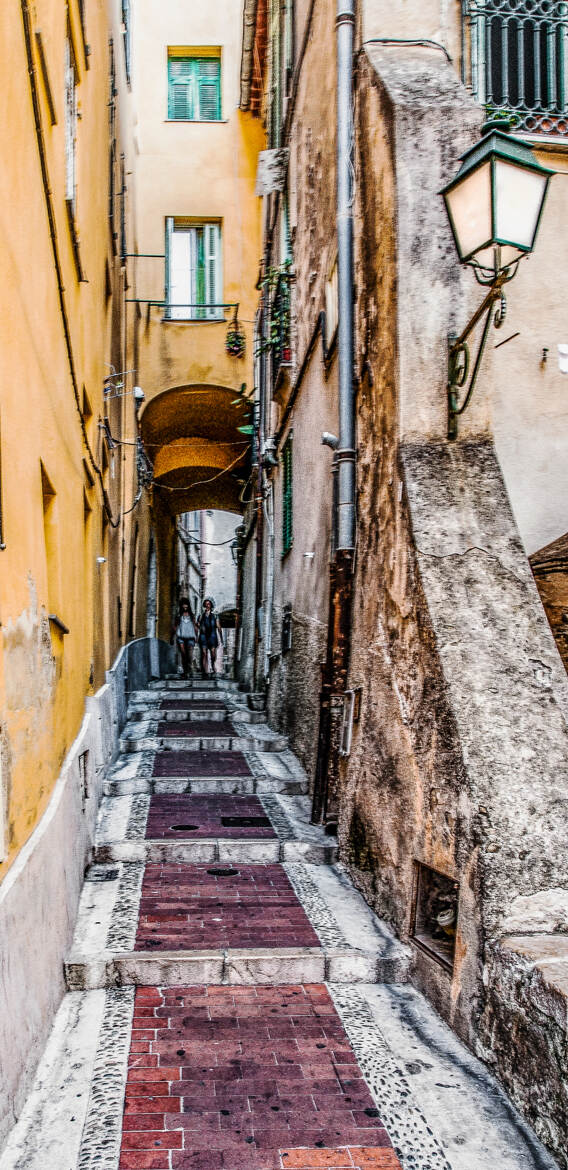 Petite ruelle à Menton