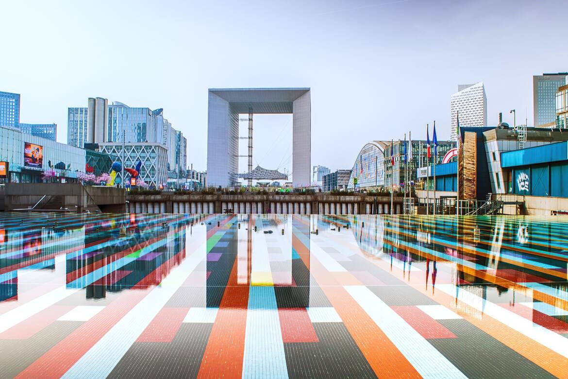 Couleurs dans la ville