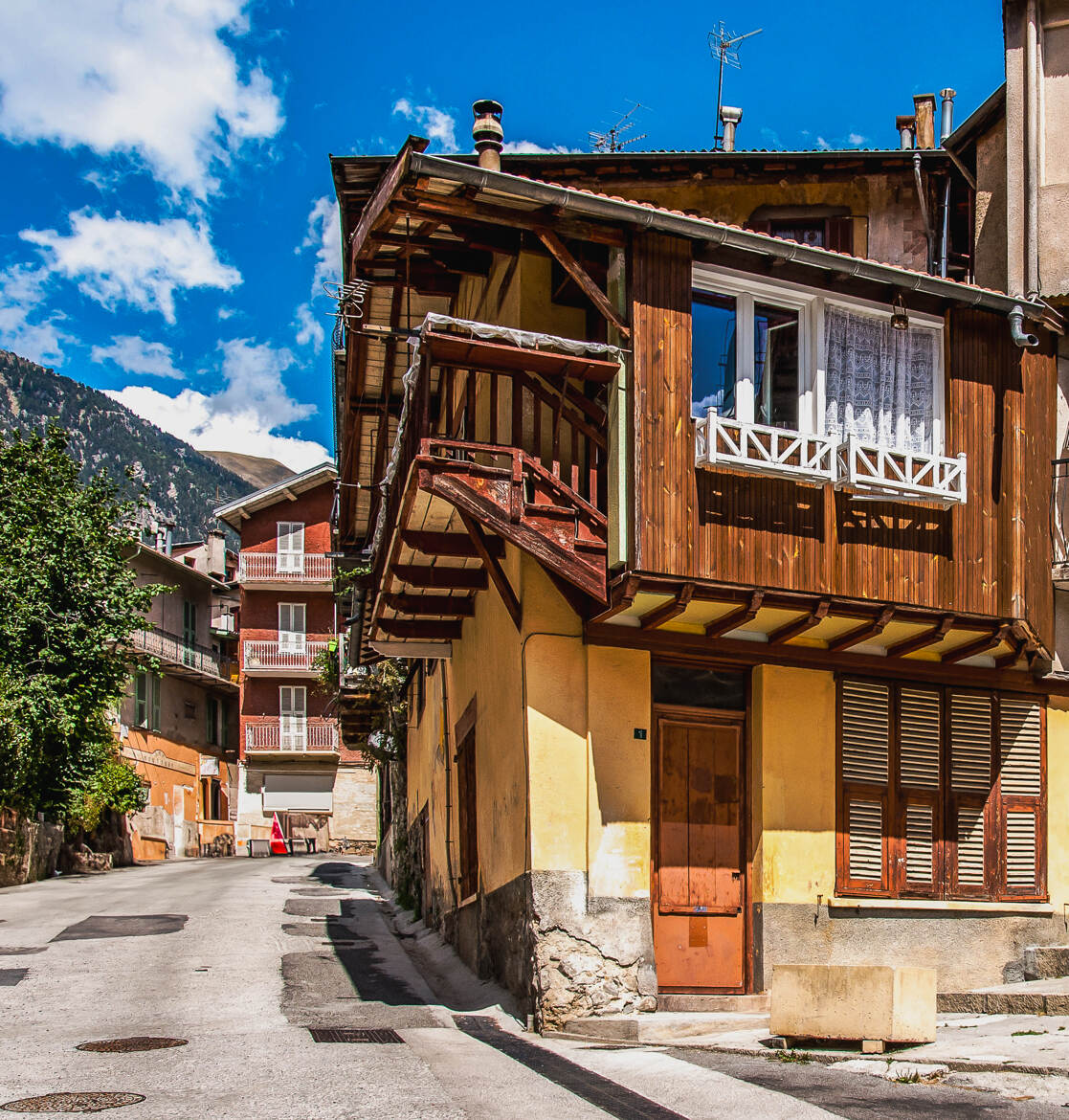 Beau village de montagne.