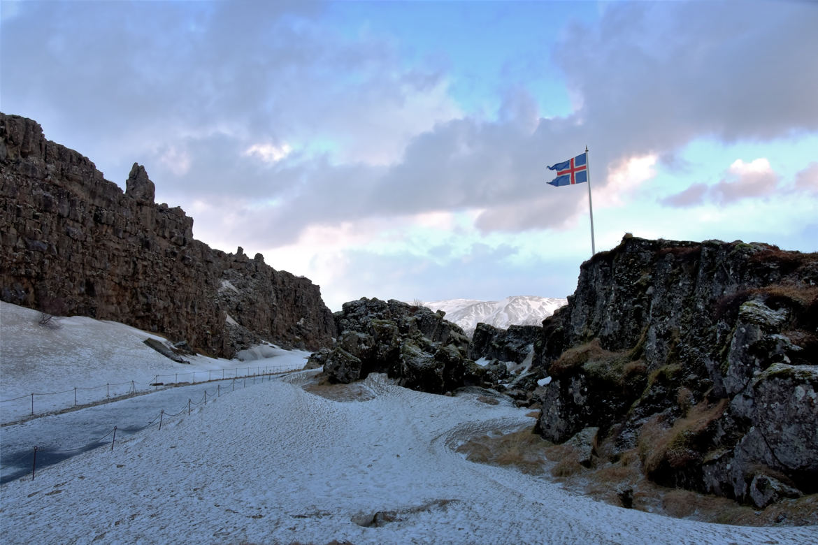 Traverser la faille Islandaise