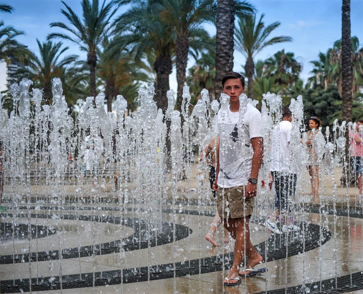 Fontaine à Salou  2