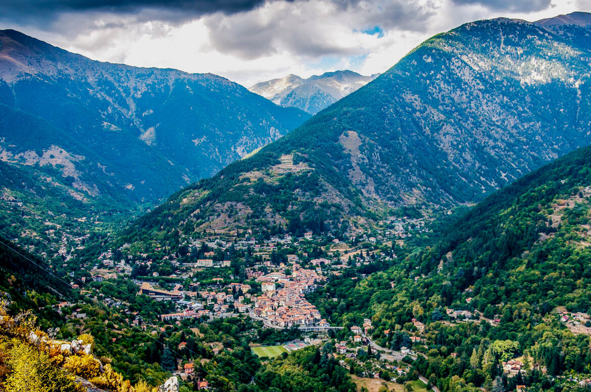 Plongée sur St. Martin-Vésubie