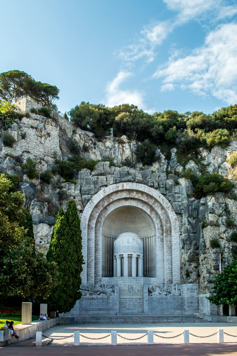 Monument aux mort de Nice