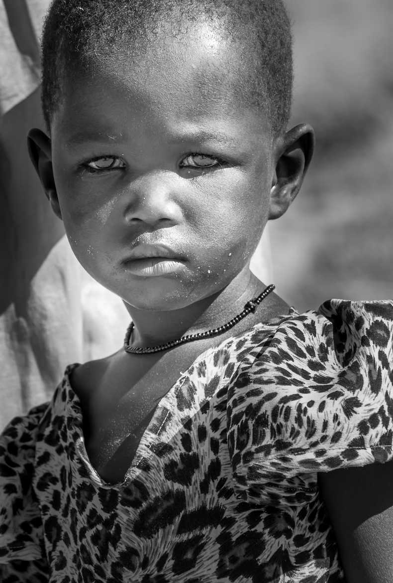 Petite fille namibiene Héréro