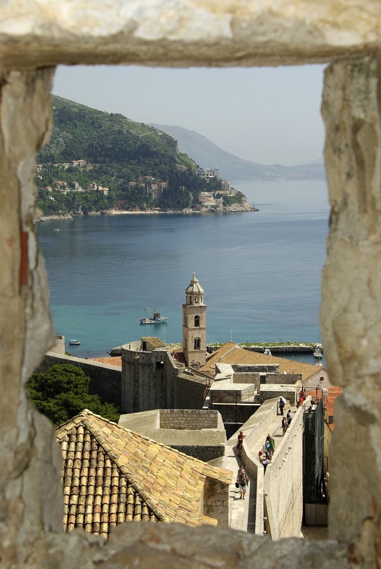 Dubrovnik vu depuis se remparts