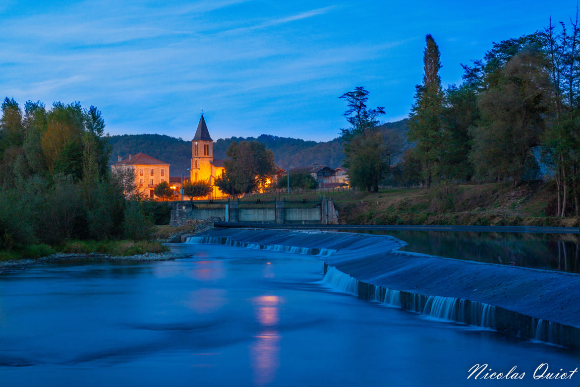 Paysage nocturne