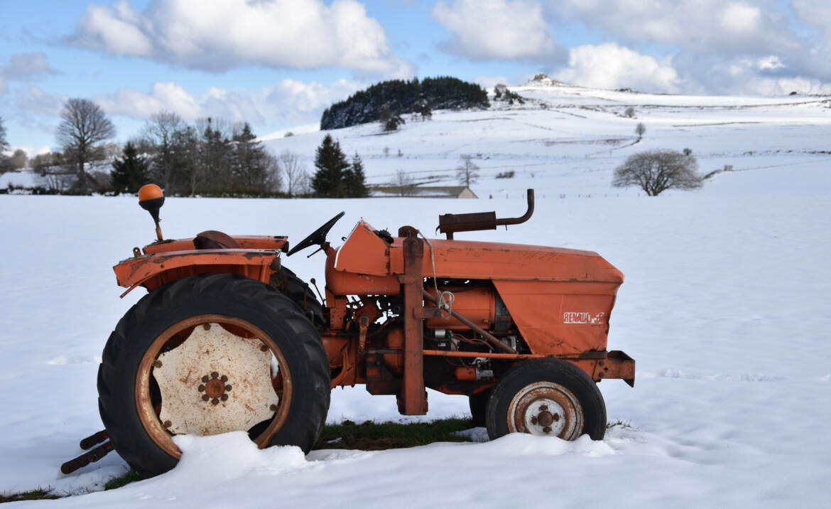 Le repos du tracteur