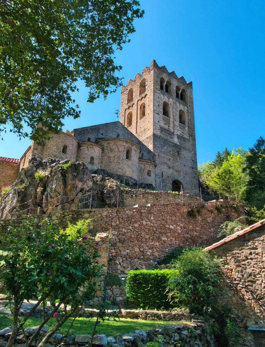 L'abbaye Saint-Martin du Canigou !