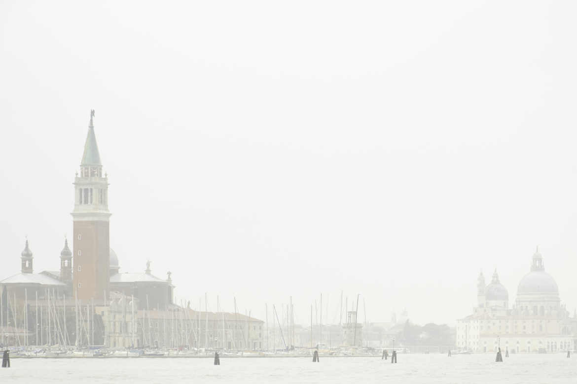 Venise sous la pluie