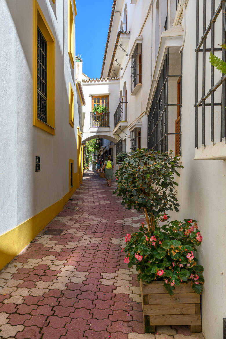 Marbella, old town, ruelle 5