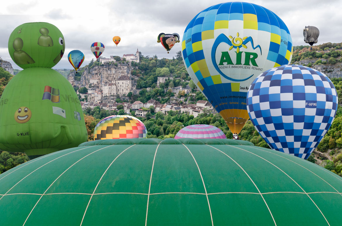 Rocamadour dans le cadre