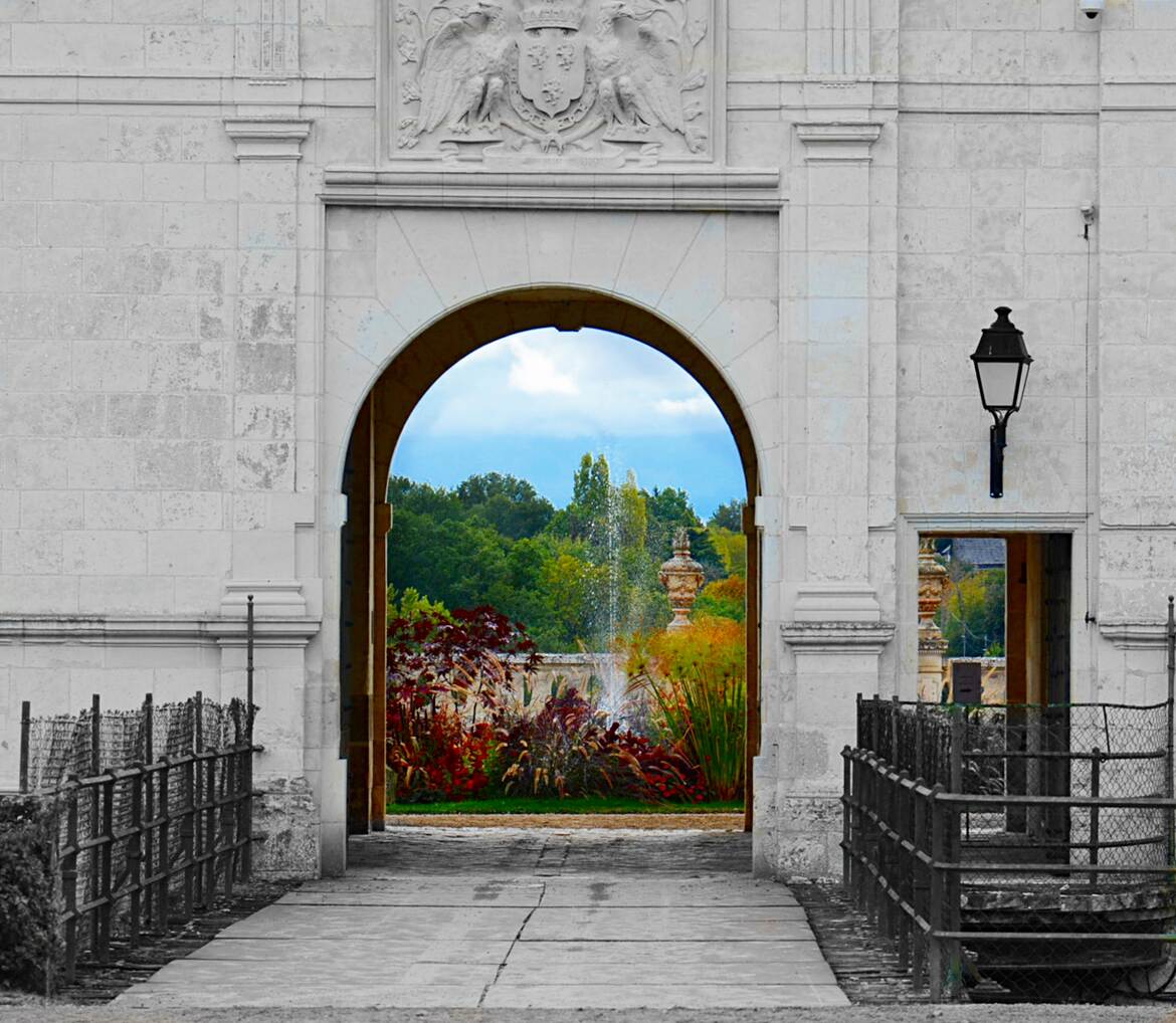 Entrée du Château de Valençay