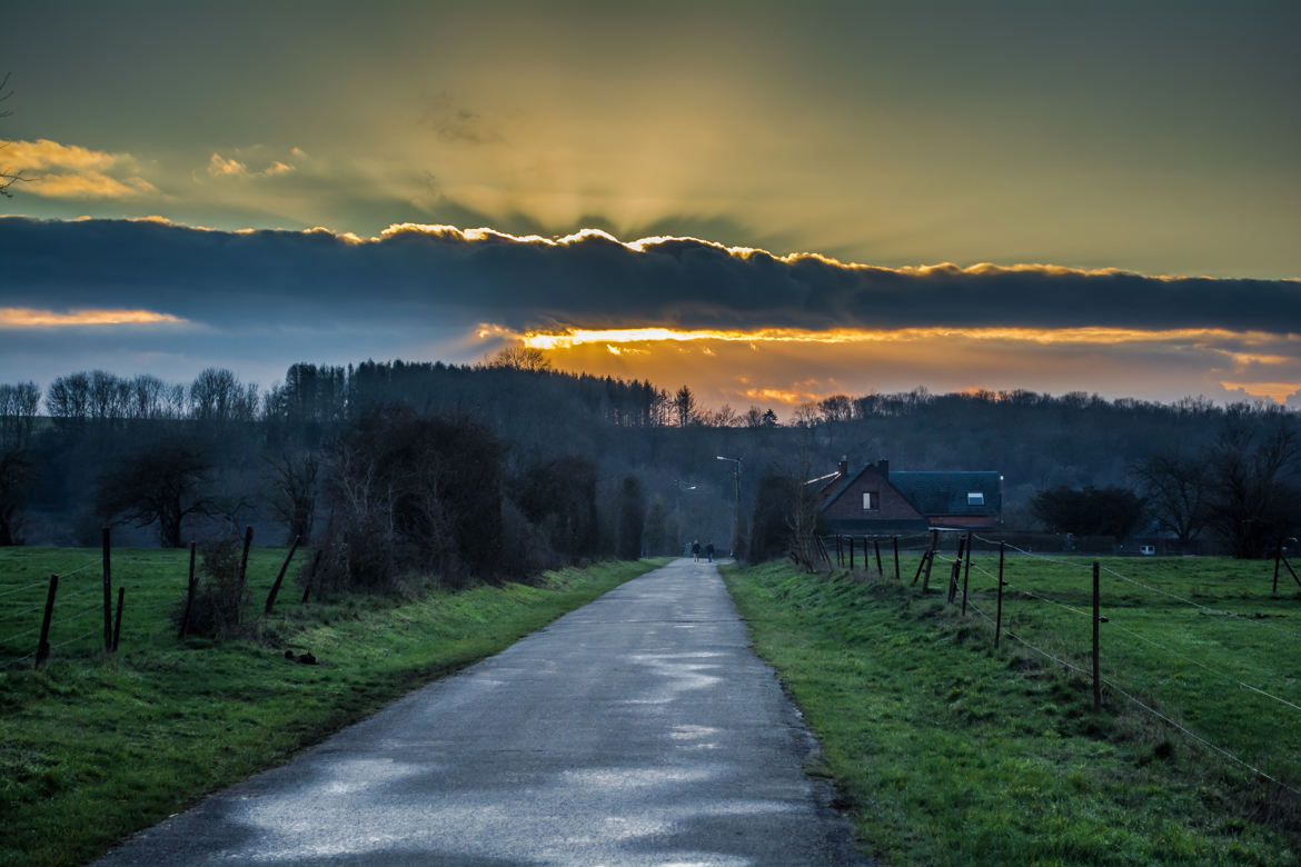 Le ciel en feu