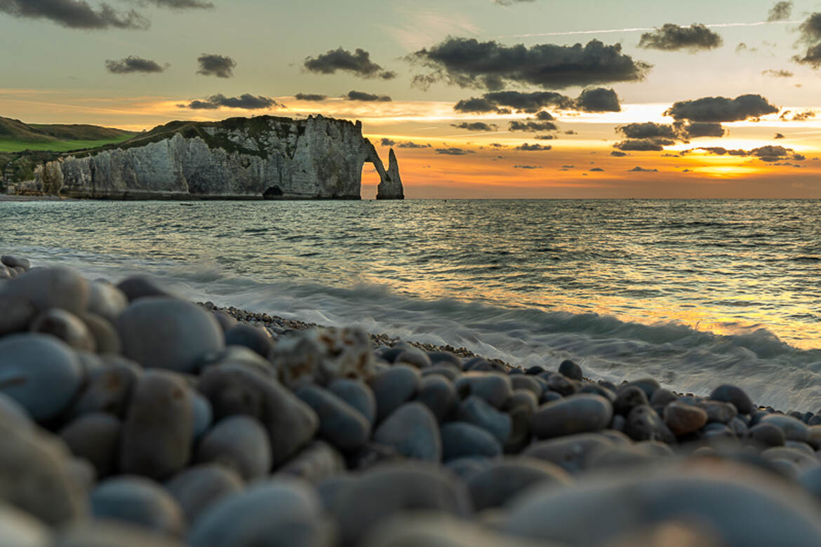 Les falaises d'Ètretat