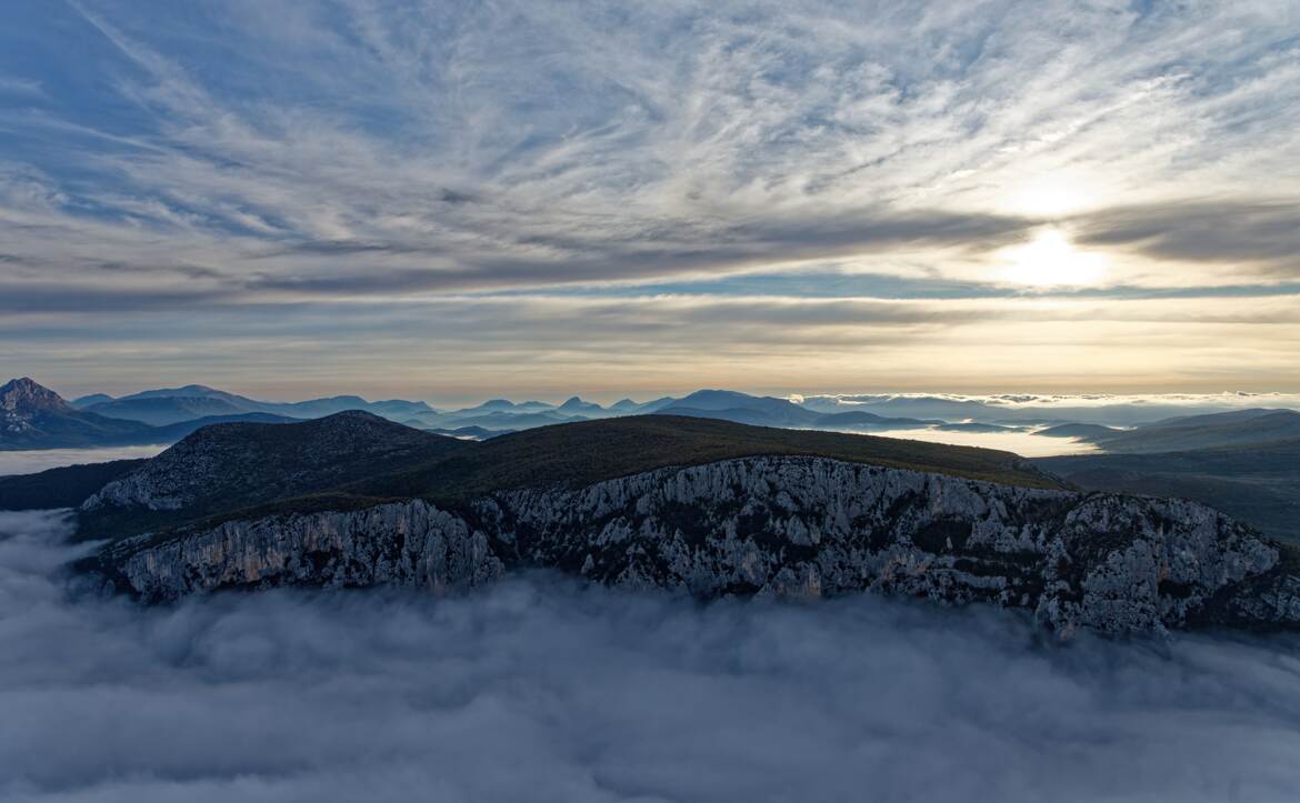 Du haut de "mes montagnes"...