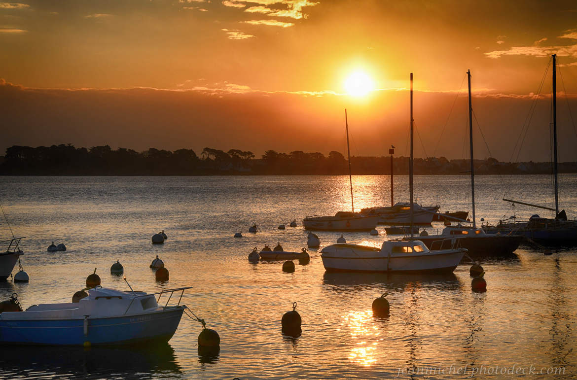 Lever de soleil à Kernevel