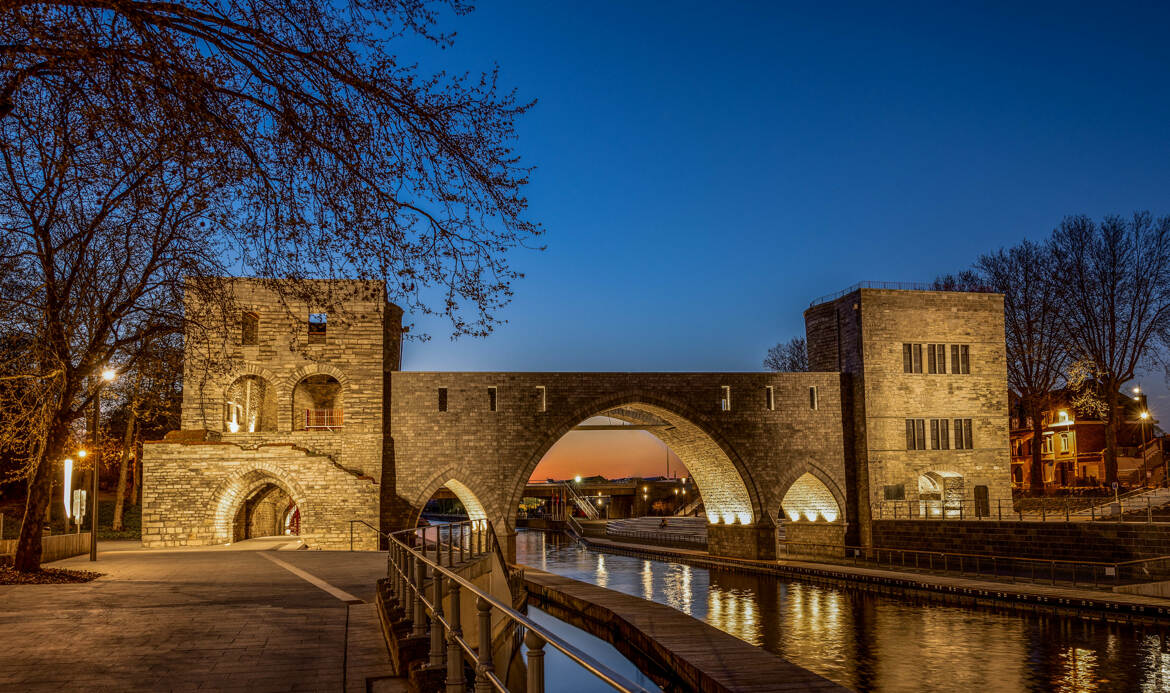 Le pont des trous à Tournai