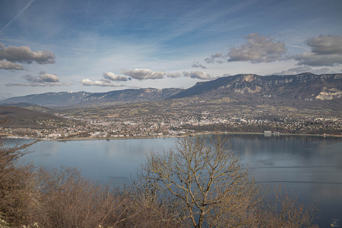 Vue sur Aix les Bains