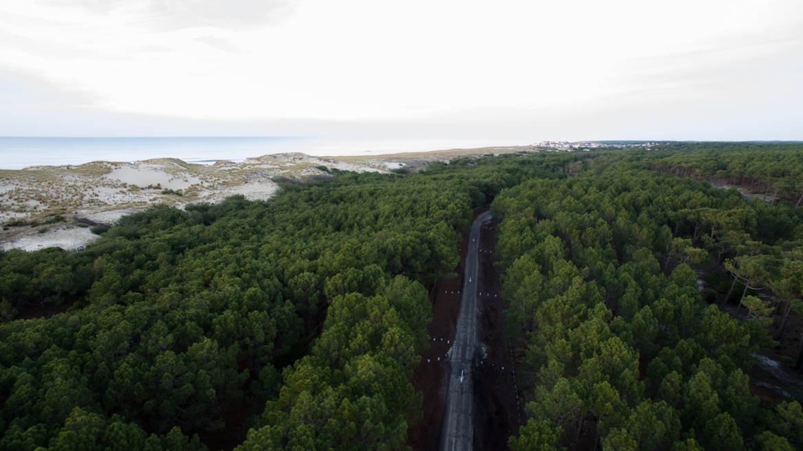 "Premier essaie photo au drone"