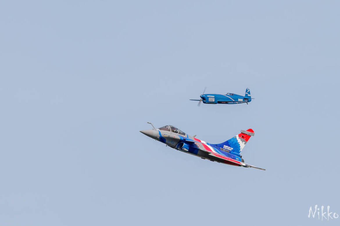 Rafale d'aujourd'hui et d'autrefois