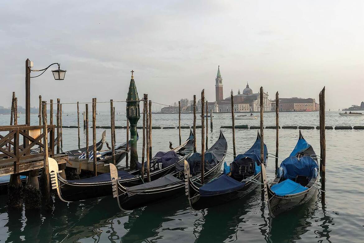 Les gondoles de Venise