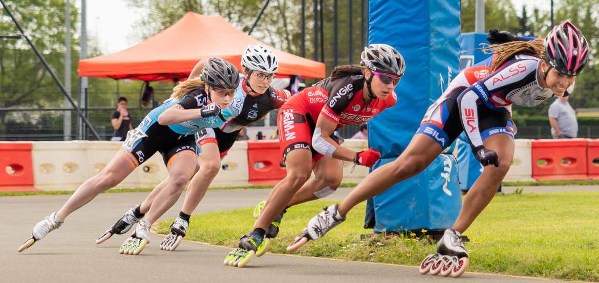 course de roller vitesse