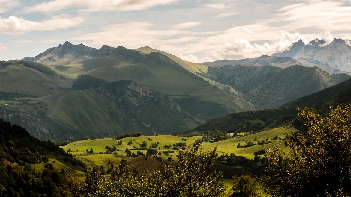 le Benou vu d'en haut