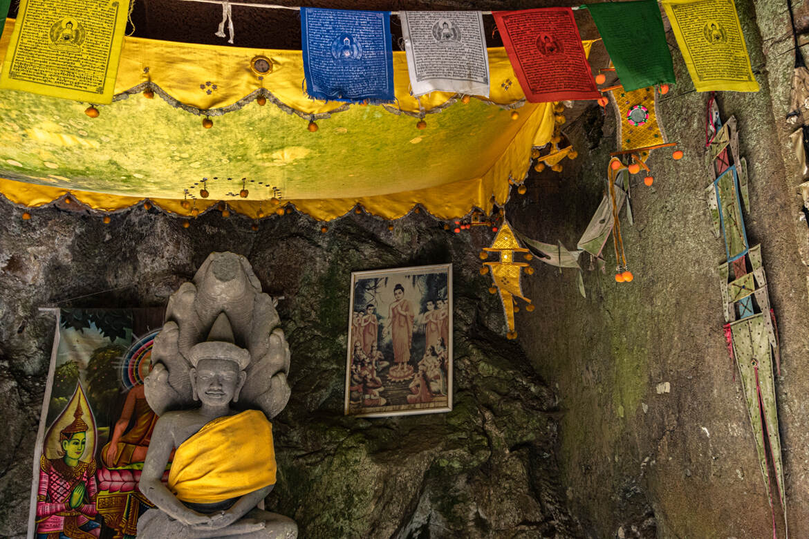 Bouddha int du temple