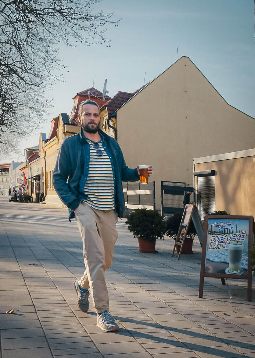 L'homme à la bière