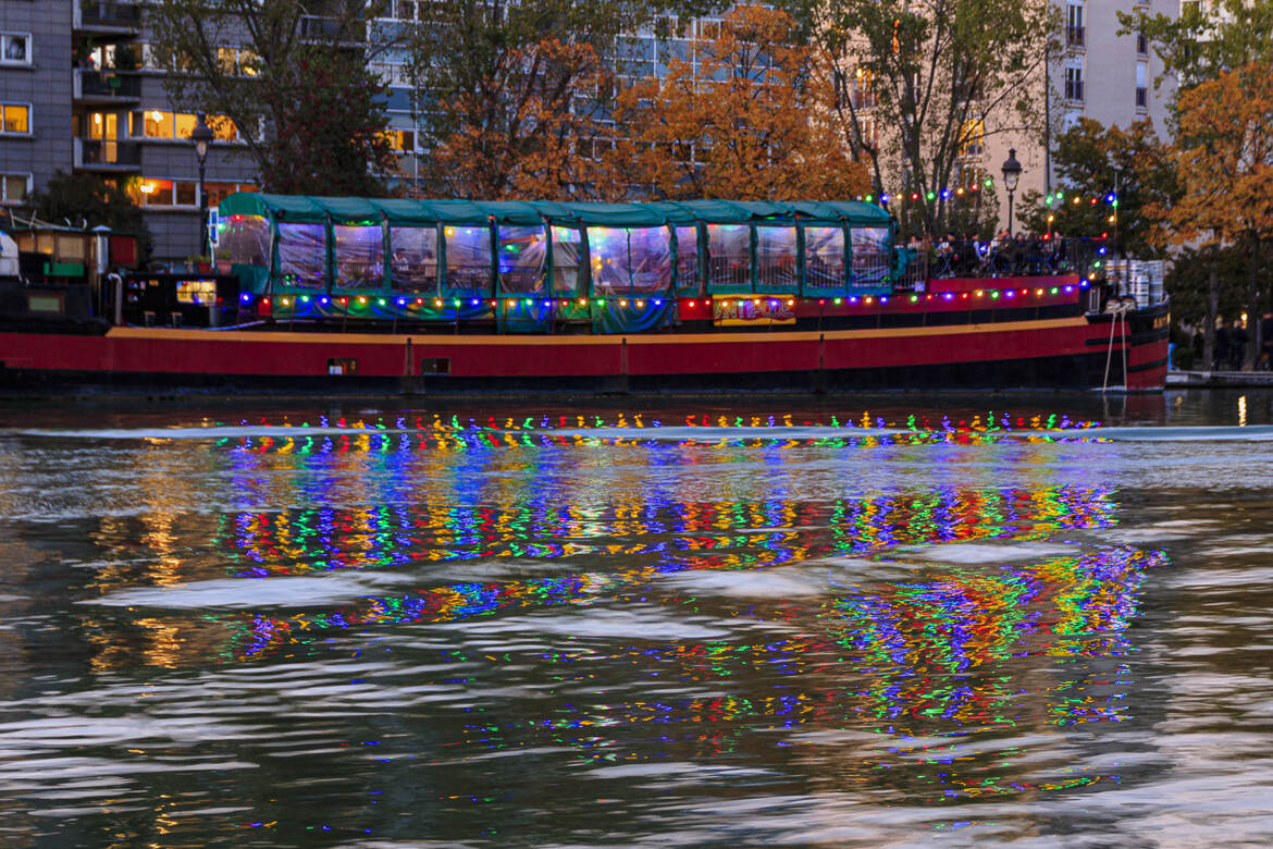 reflet troublé