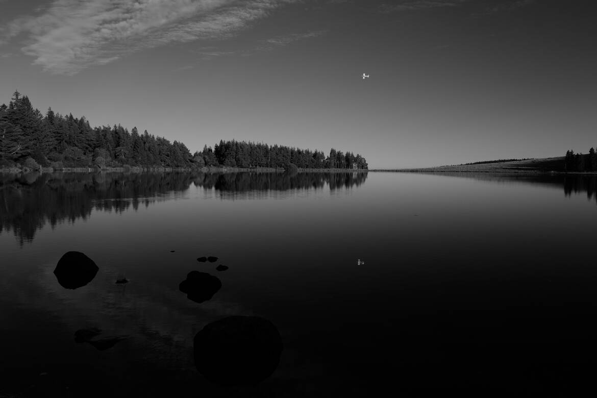le lac et l avion