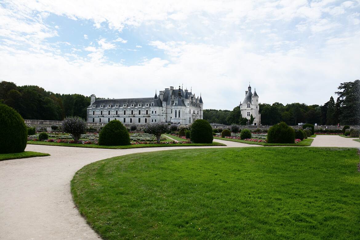 Dans son écrin, le Château des Dames