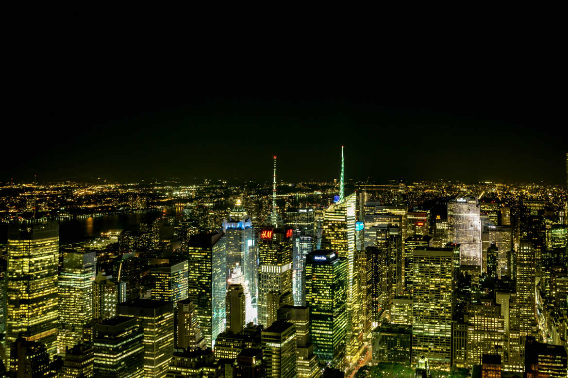 NY by night