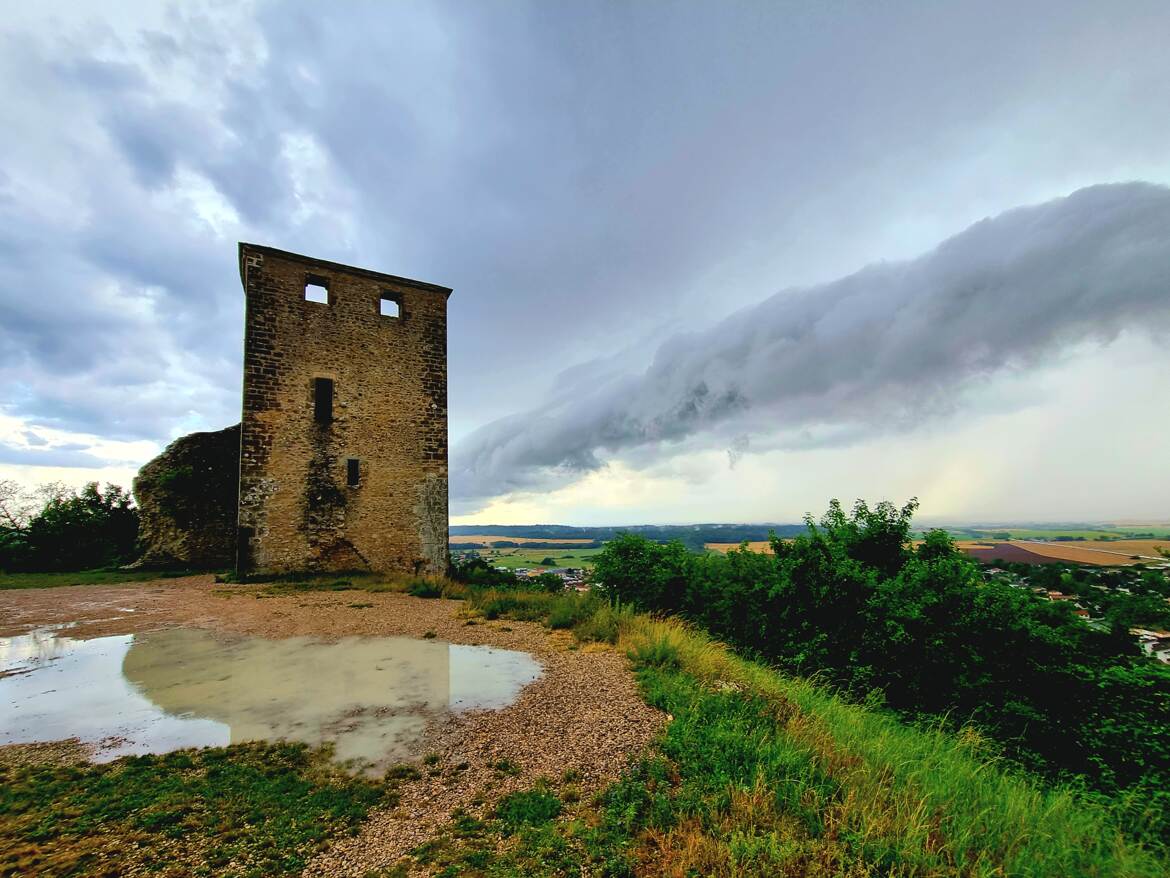 L orage arrive