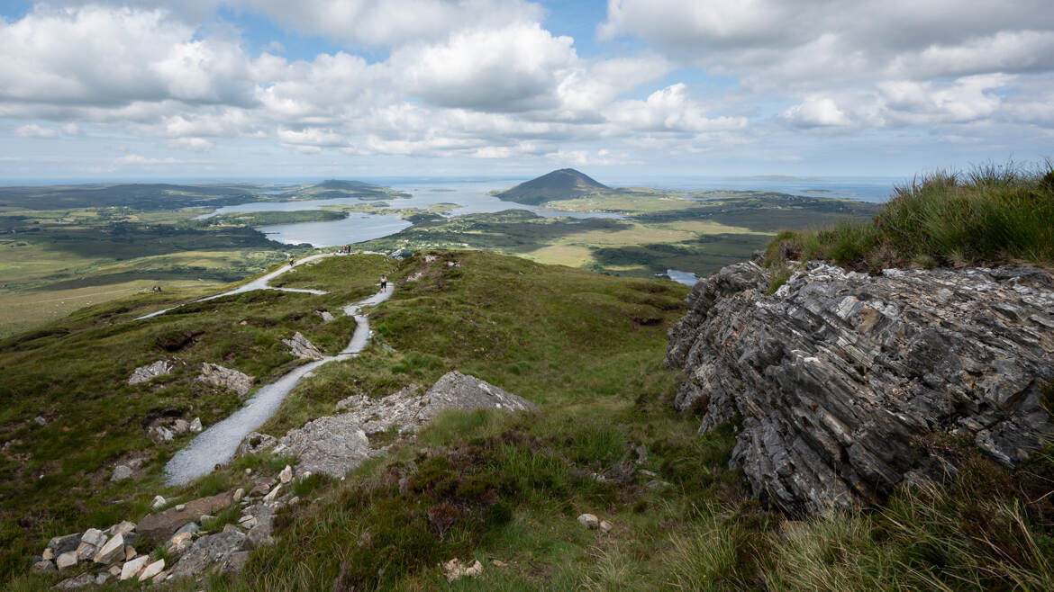 Le chemin du Diamond Hill