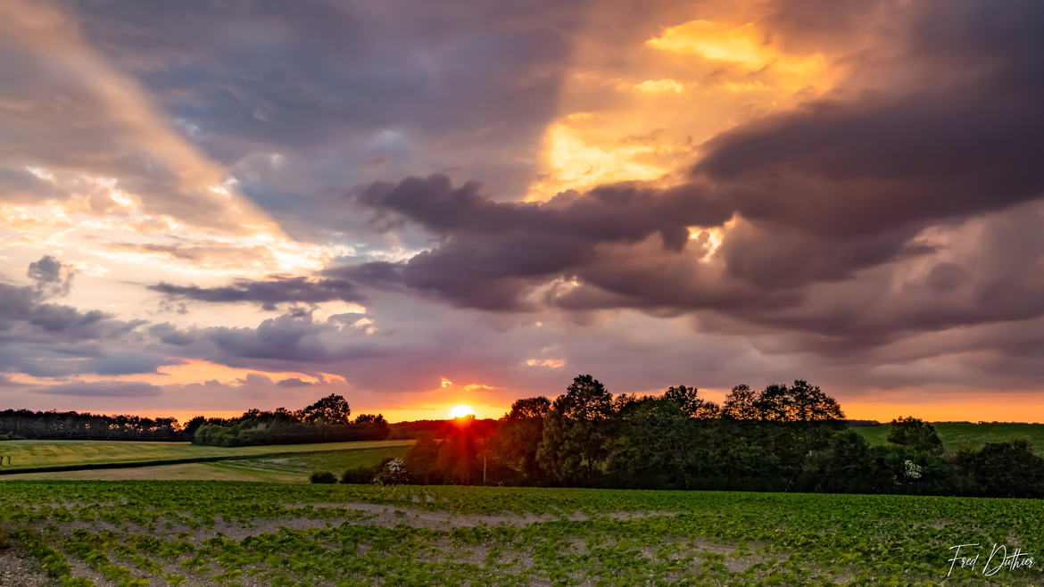 Coucher de soleil