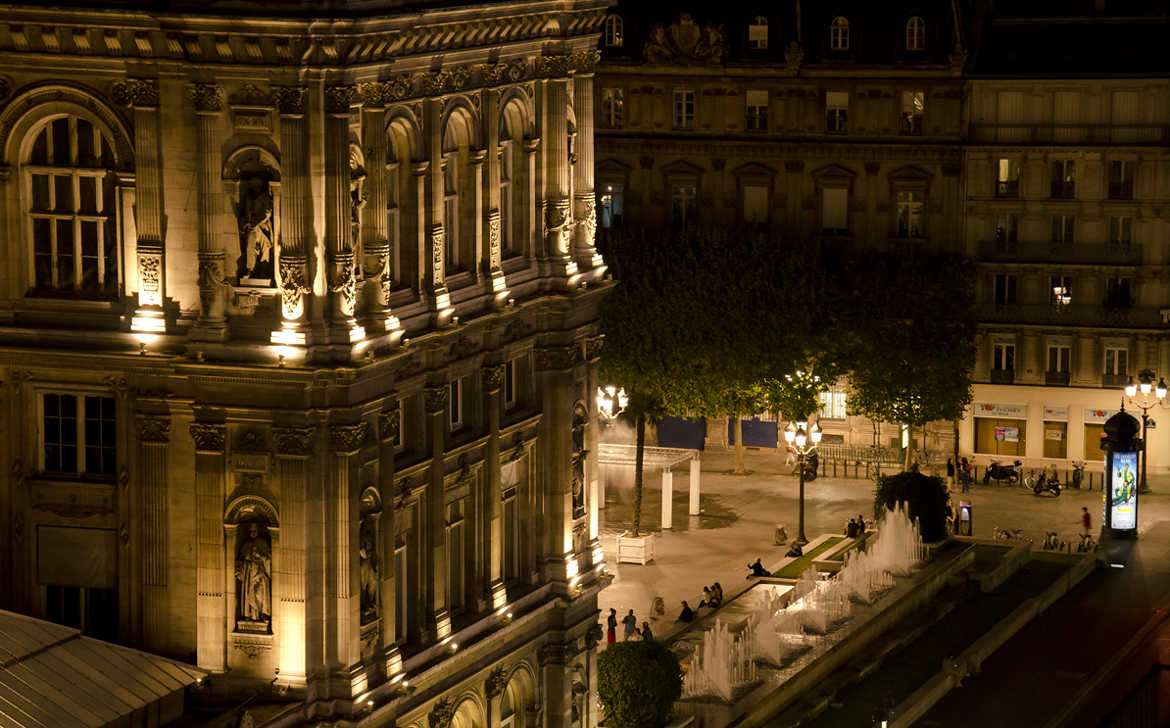 Paris - Place de l'hotel de ville